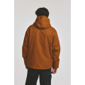 BLOUSON HOODED SHERPA LINED CAT BRONZE