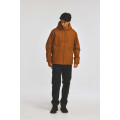 BLOUSON HOODED SHERPA LINED CAT BRONZE