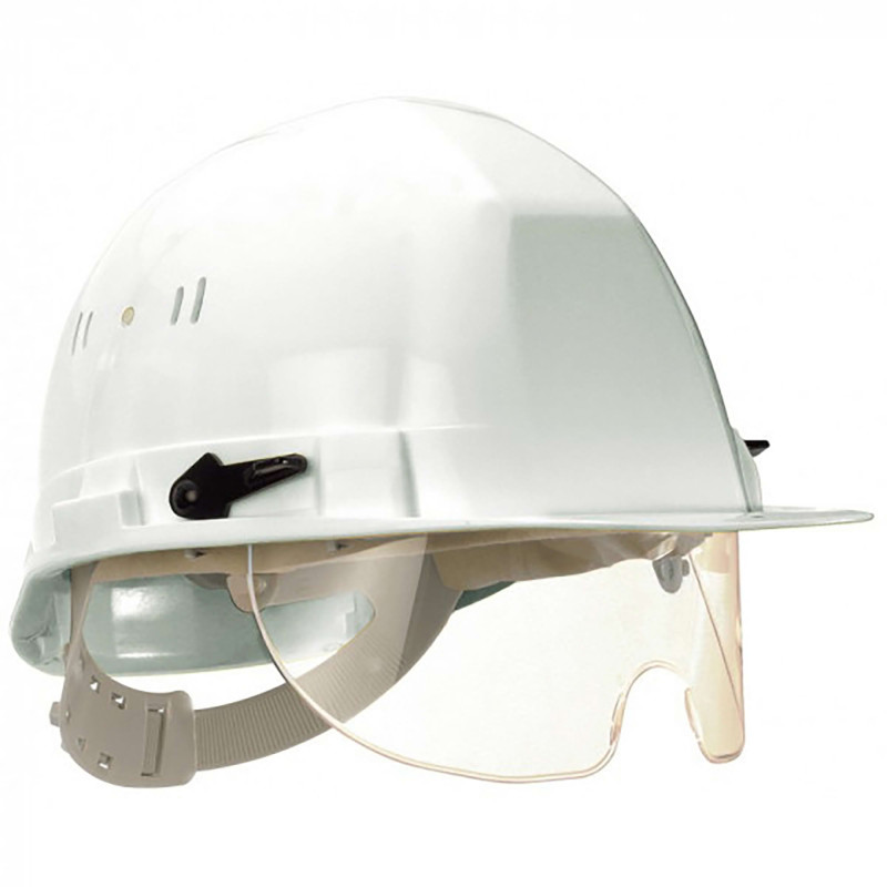 CASQUE AVEC LUNETTE INTÉGRÉE VISIOCÉANIC - BLANC
