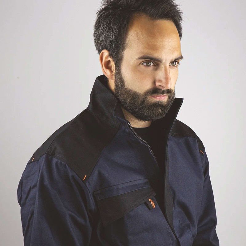 BLOUSON FOURNAISE NAVY / NOIR