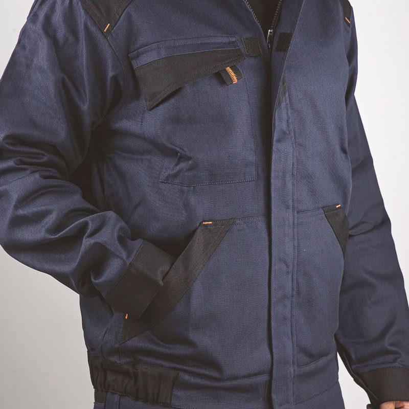 BLOUSON FOURNAISE NAVY / NOIR