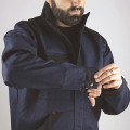 BLOUSON FOURNAISE NAVY / NOIR