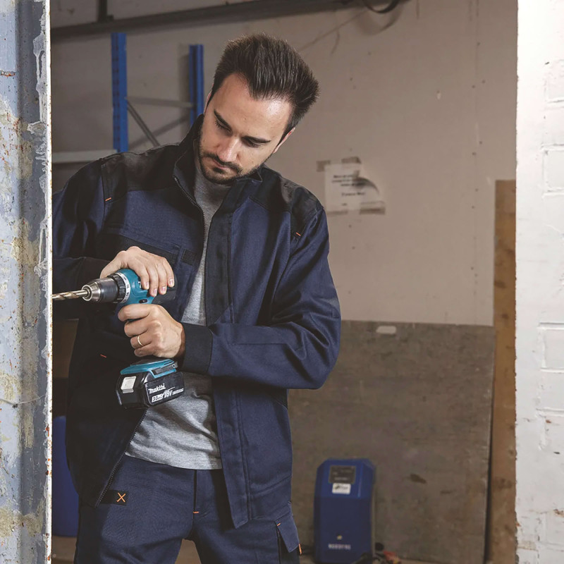 BLOUSON FOURNAISE NAVY / NOIR