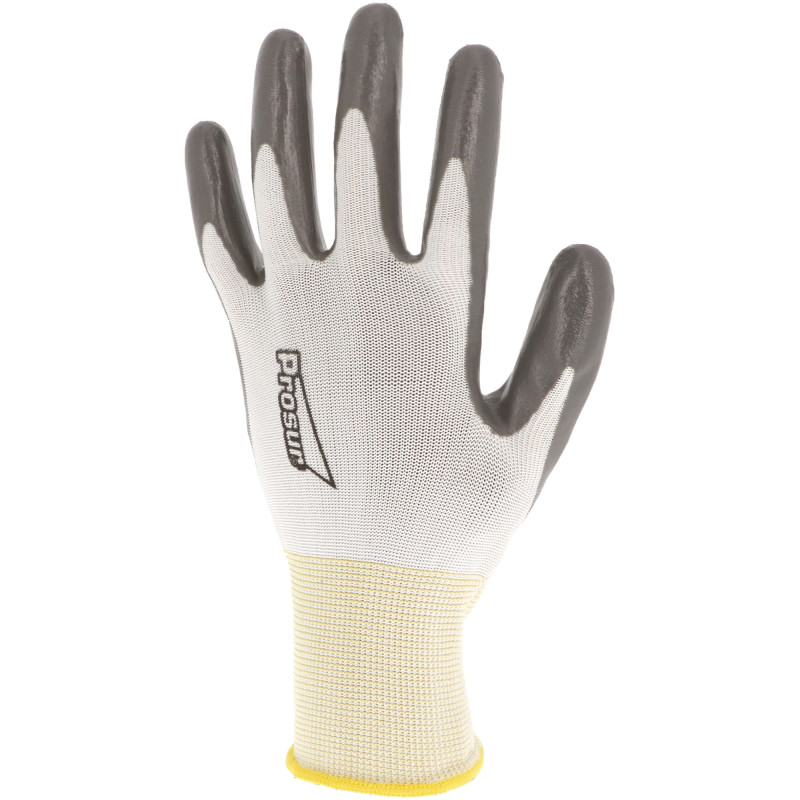GANT NITRILE NYM73NIG GRIS / BLANC T7
