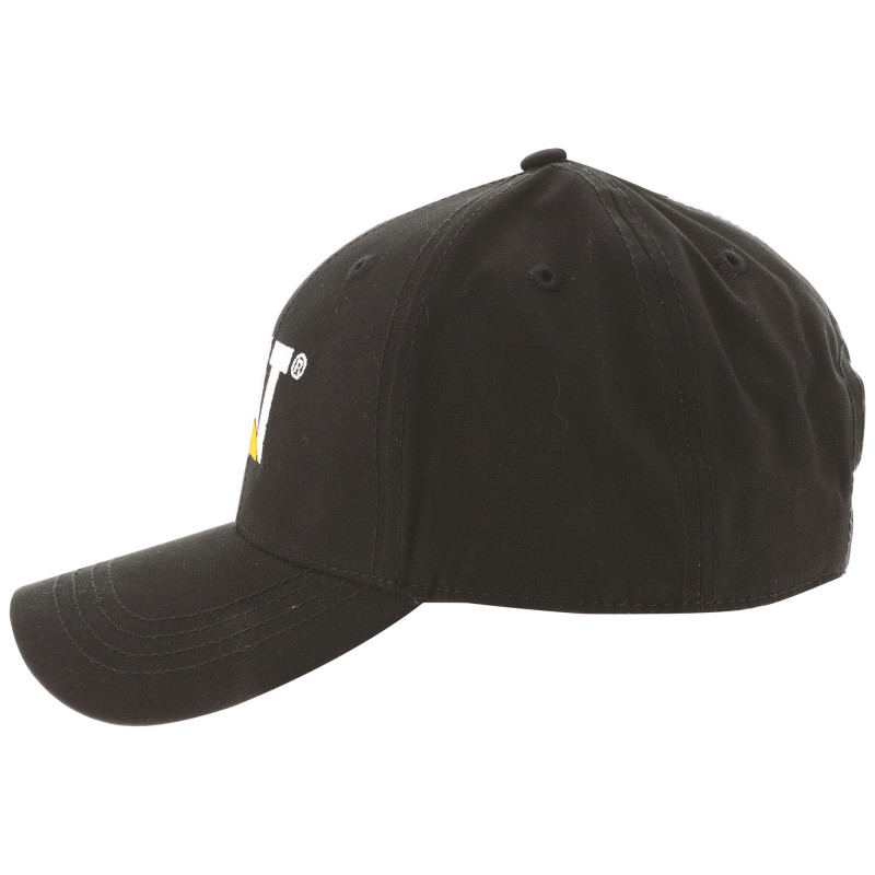 CASQUETTE TYPE BASE-BALL. 100% COTON NOIR