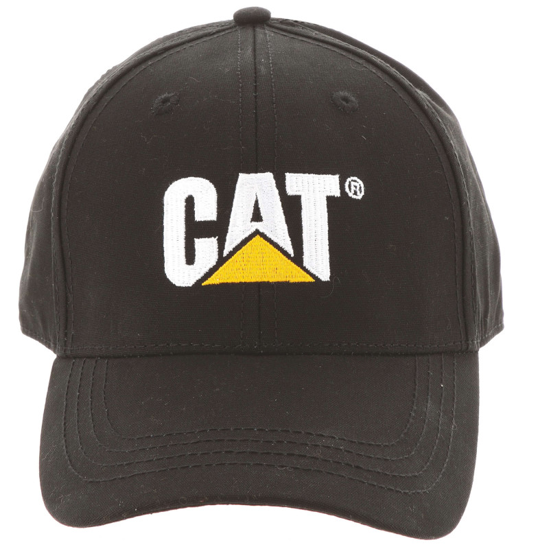 CASQUETTE TYPE BASE-BALL. 100% COTON NOIR