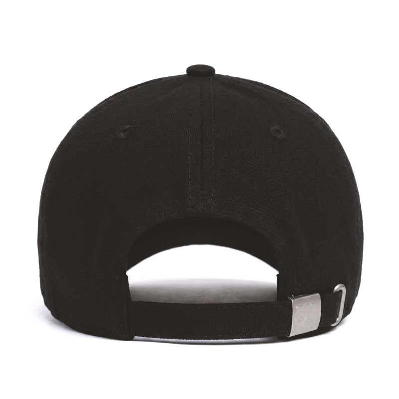 CASQUETTE TYPE BASE-BALL. 100% COTON NOIR