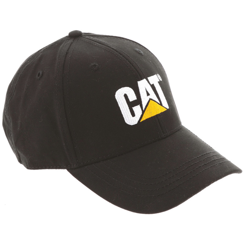 CASQUETTE TYPE BASE-BALL. 100% COTON NOIR