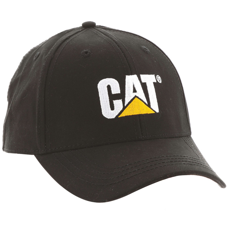 CASQUETTE TYPE BASE-BALL. 100% COTON NOIR