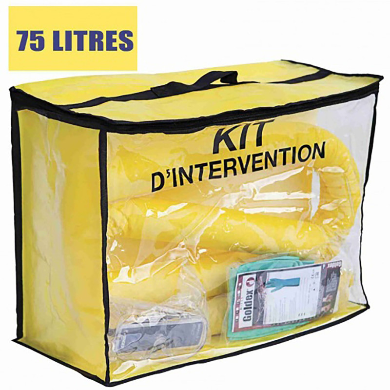 KIT COMPLET DÉPOLLUTION 75L PDT CHIMIQUE+LIQUIDE