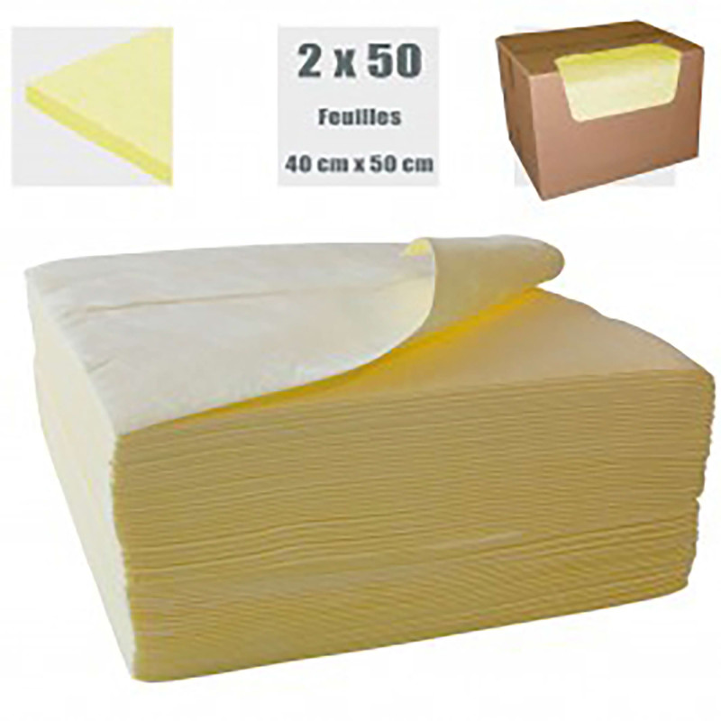 FEUILLE ABSORBANTE PDT CHIMIQUE+LIQUIDE FLC0201