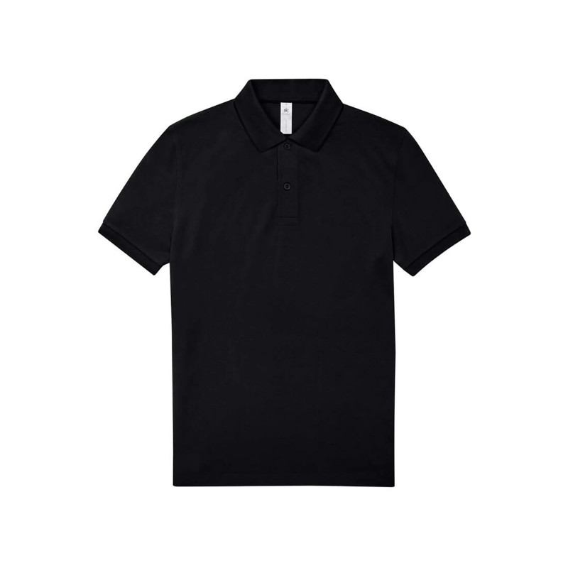 POLO HOMME BCU424 180G NOIR