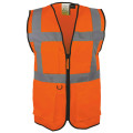 GILET DE SIGNALISATION HAUTE VISIBILITE MULTIPOCHES