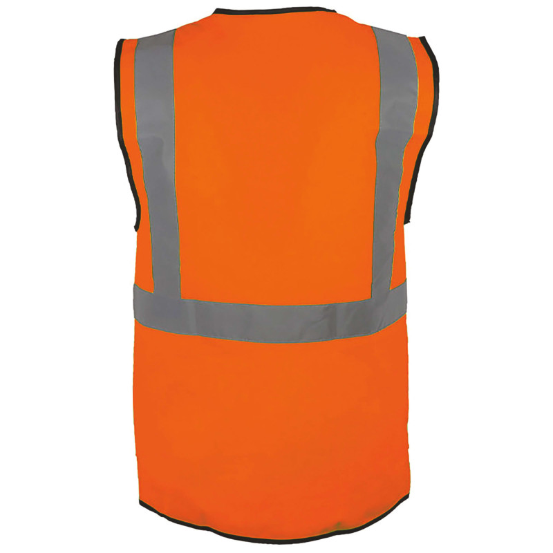 GILET DE SIGNALISATION HAUTE VISIBILITE MULTIPOCHES