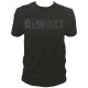 TEE-SHIRT MANCHES COURTES OXIDE  NOIR