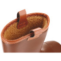 BOTTES COQUEES PVC IMPERMEABLE ET FOURREES ANTOS MARRON S5 CI SR FO