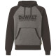 SWEATSHIRT A CAPUCHE STRATFORD GRIS NOIR