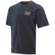 TEE-SHIRT TRADEMARK NAVY 100% COTON 200GR