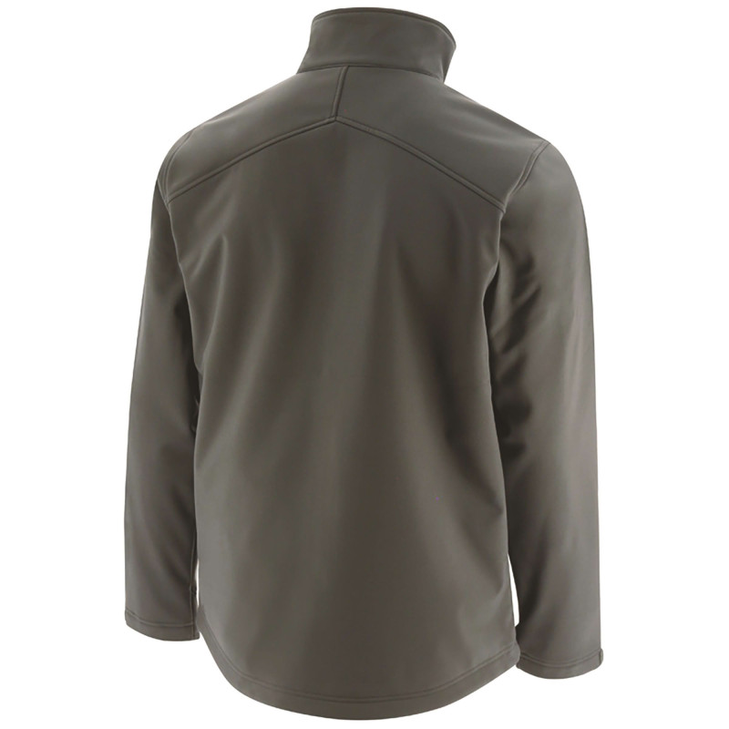 ESSENTIAL SOFTSHELL JACKET GRIS CATERPILLAR