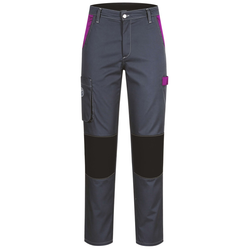 PANTALON FEMININ PEP'S GRIS / VIOLET