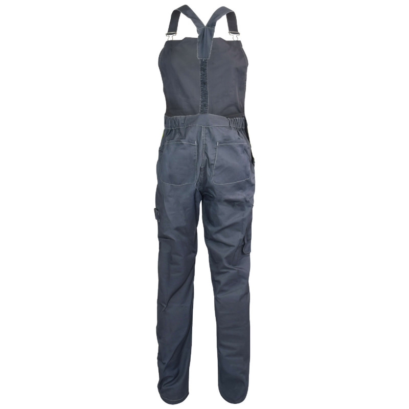 SALOPETTE FEMININE PEP'S GRIS / CITRON