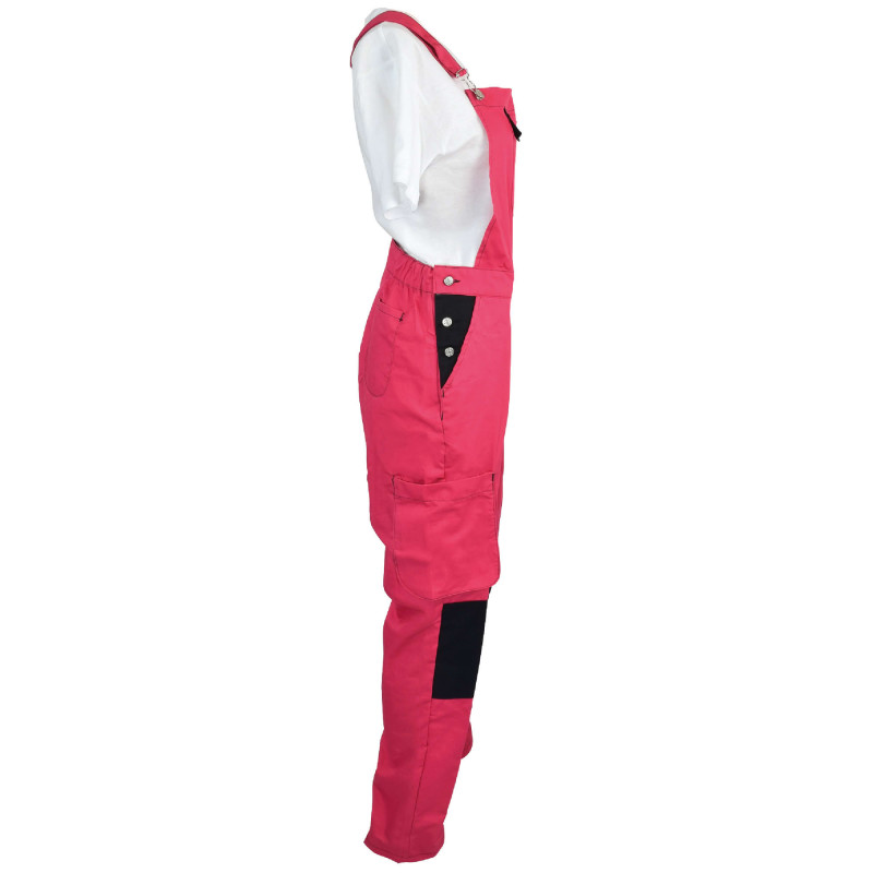 SALOPETTE FEMININE PEP'S ROSE / NOIR