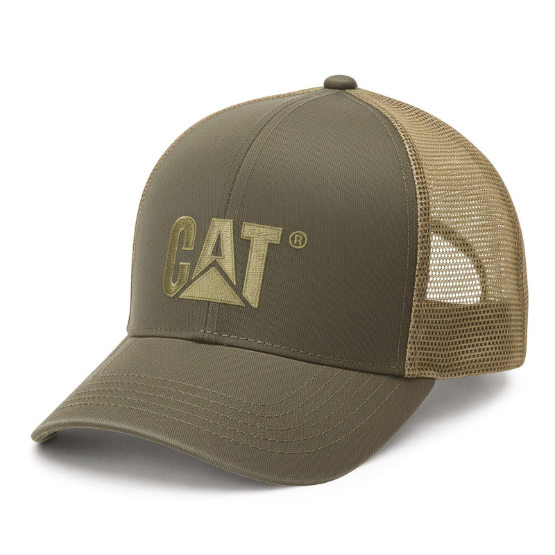 CASQUETTE RAISED LOGO OLIVE