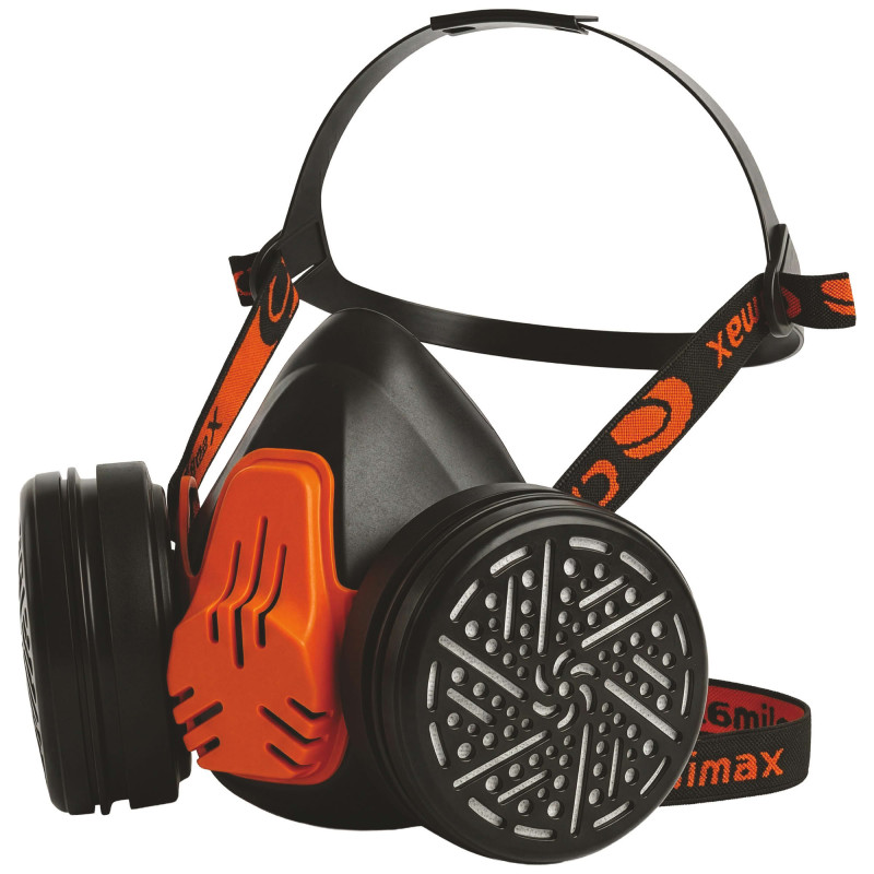 DEMI MASQUE AVEC 2 CARTOUCHES A1