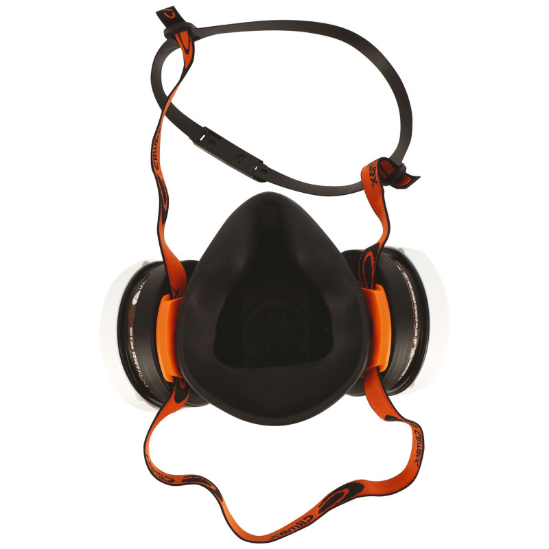 DEMI MASQUE AVEC 2 CARTOUCHES A1P2
