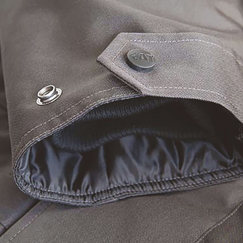 PARKA HEAVY REFLECHISSANTE 230GR DEPERLANT NOIR