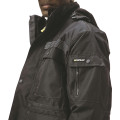 PARKA HEAVY REFLECHISSANTE 230GR DEPERLANT NOIR