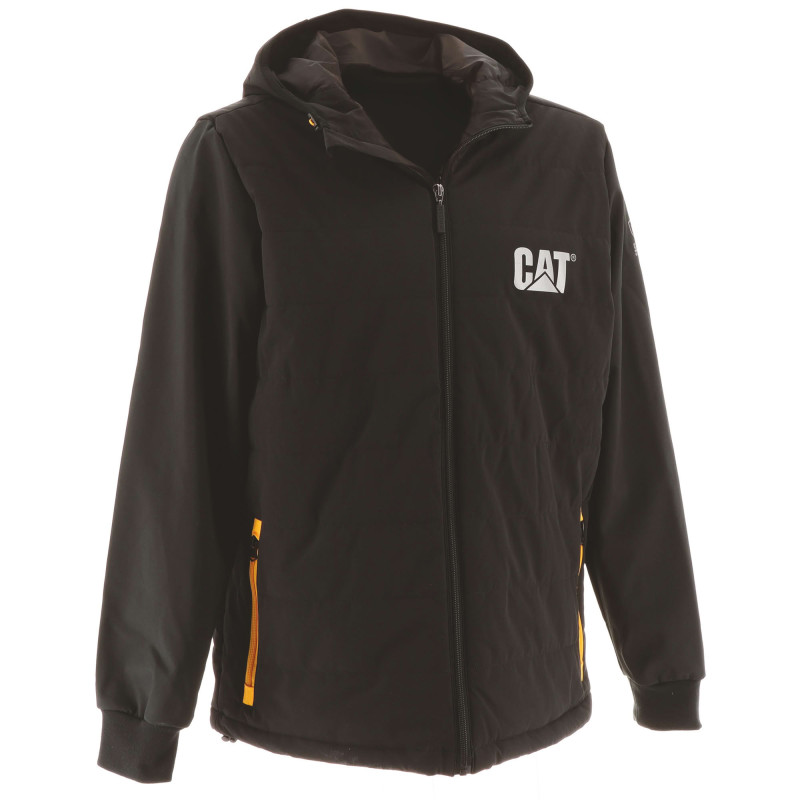 BLOUSON TECH HYBRID CATERPILLAR NOIR