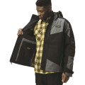 BLOUSON A CAPUCHE TRITON JACKET NOIR
