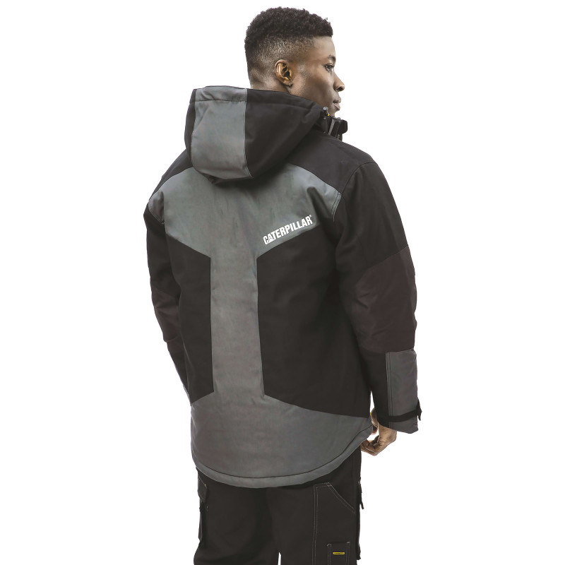 BLOUSON A CAPUCHE TRITON JACKET NOIR