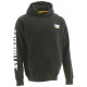 SWEATSHIRT TRADEMARK BANNER NOIR