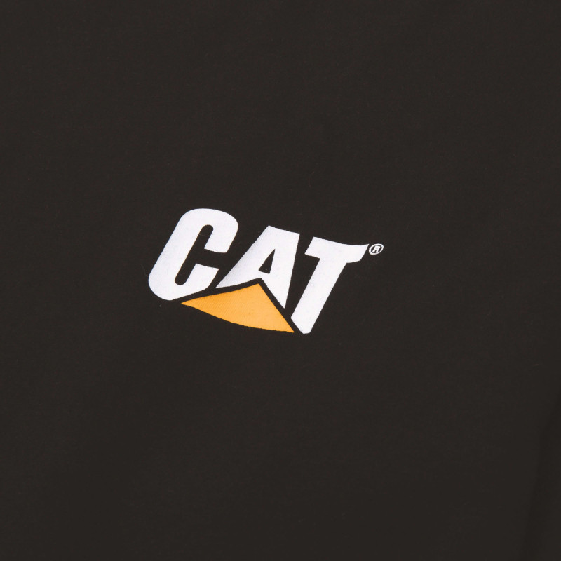 TEE-SHIRT MANCHES LONGUES BANNER NOIR