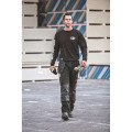 TEE-SHIRT MANCHES LONGUES BANNER NOIR