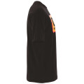 DIESEL POWER TEE TEE-SHIRT CATERPILLAR 100 % COTON NOIR/ORANGE