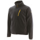 POLAIRE ESSENTIAL FULL ZIP CATERPILLAR, 100 % polyester traitement anti-peluche. 260 gr. Noir.