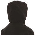 BLOUSON HOODED SHERPA LINED CAT NOIR