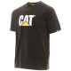T-SHIRT LOGO CAT NOIR