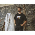 T-SHIRT LOGO CAT NOIR