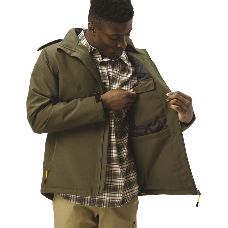 VESTE DE PLUIE ARMY MOSS