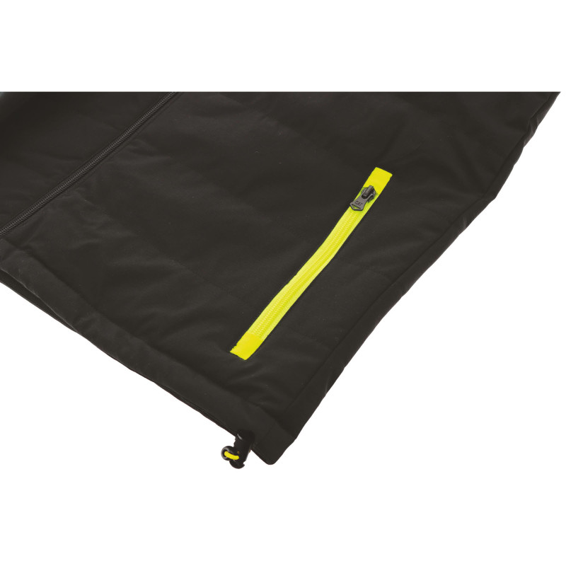 BLOUSON TECH HYBRID CATERPILLAR NOIR/FLUO