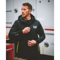 BLOUSON TECH HYBRID CATERPILLAR NOIR/FLUO
