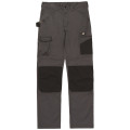 PANTALON ESSENTIAL KNEE POCKET GRIS NOIR CAT