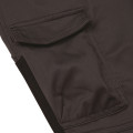 PANTALON ESSENTIAL KNEE POCKET GRIS NOIR CAT