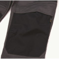 PANTALON ESSENTIAL KNEE POCKET GRIS NOIR CAT