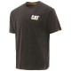 TEE-SHIRT TRADEMARK NOIR 100% COTON 200GR
