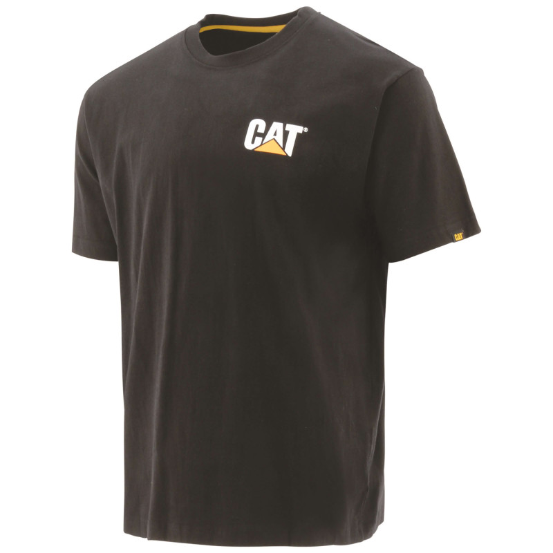 TEE-SHIRT TRADEMARK NOIR 100% COTON 200GR